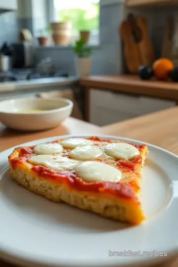 School-Friendly Breakfast Pizza steps