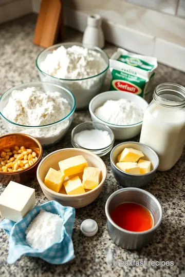 Fluffy Buttermilk Biscuit Breakfast Ideas ingredients