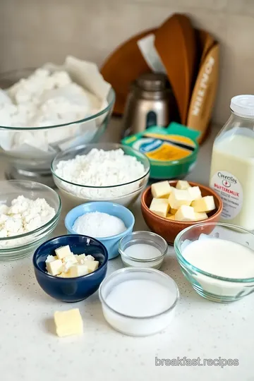 Fluffy Breakfast Biscuits ingredients