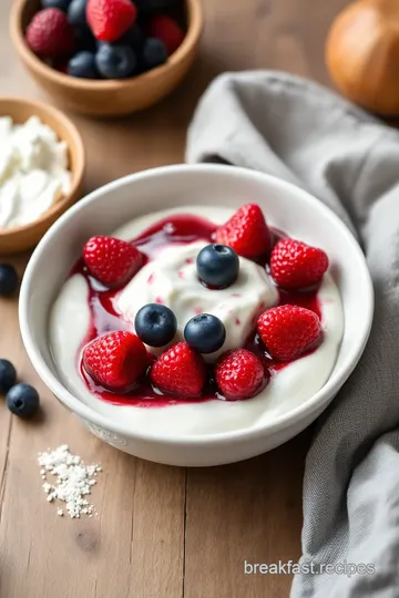 Bake Greek Yogurt Berry Delight ingredients