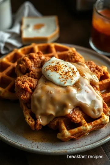 Big Mama s Chicken and Waffles presentation