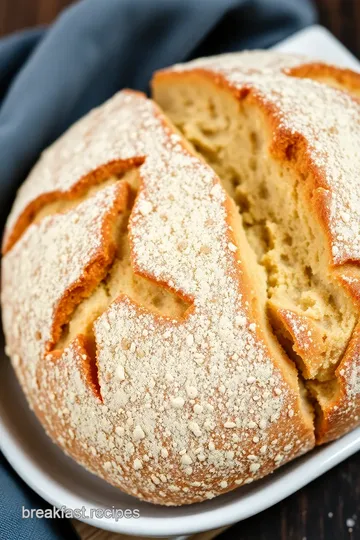 Big Sur Bakery Hide Bread presentation