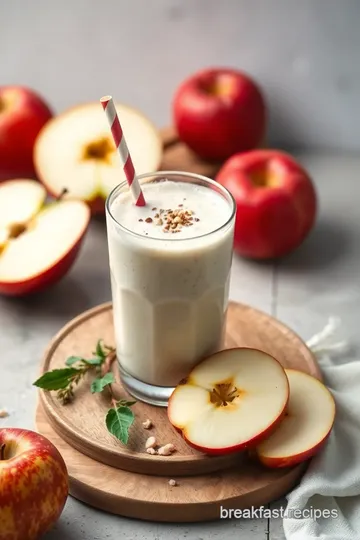 Blend Apple Coconut Smoothie for Refreshing Goodness presentation