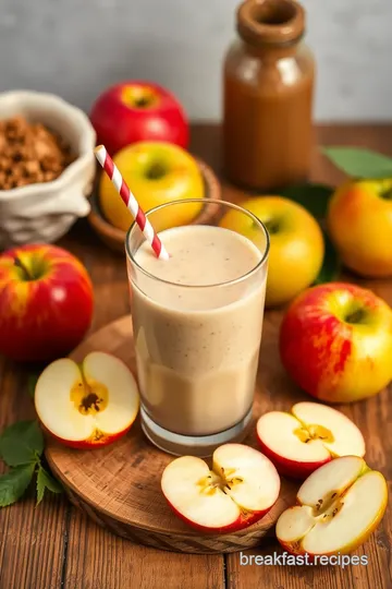 Creamy Apple Almond Smoothie ingredients