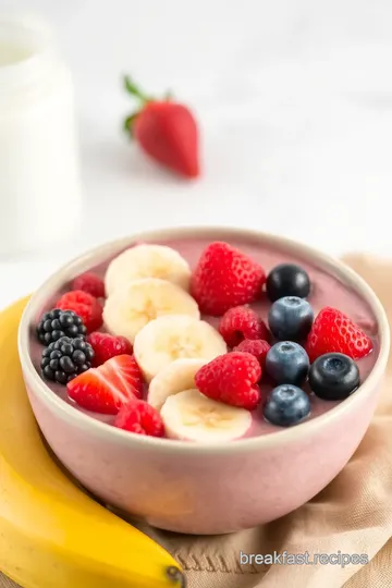 Instant Carnation Breakfast Smoothie Bowl presentation