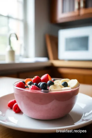 Carnation Breakfast Smoothie Bowl steps