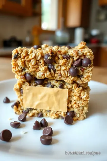 Chocolate Chip Granolabar Orange Label: 5 Easy Steps to Make Delicious Bars! steps