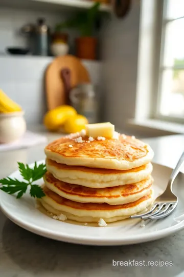 Fluffy Coconut Pancakes with Tropical Twist steps