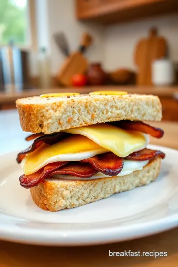 Sourdough Breakfast Sandwich steps