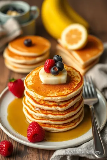 Fluffy Buttermilk Pancakes Recipe presentation