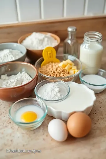 Fluffy Buttermilk Pancakes ingredients