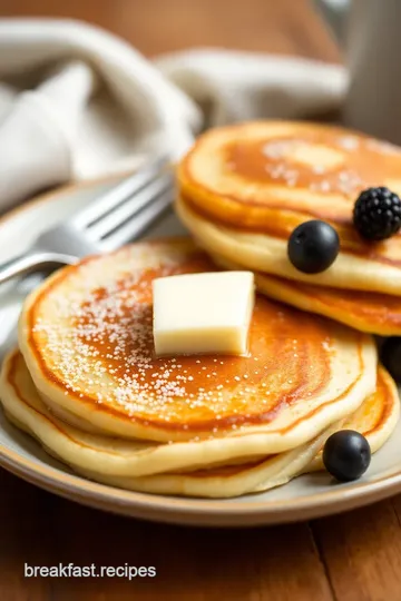 Ultimate Big Breakfast with Hotcakes presentation