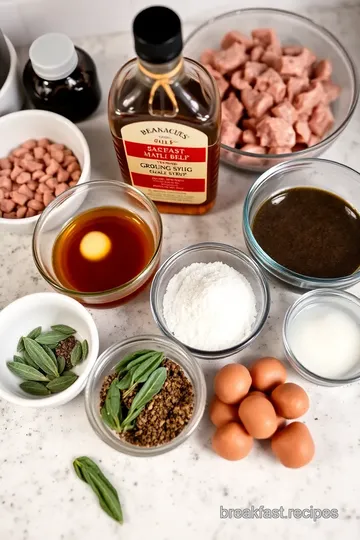 Maple Breakfast Sausage Recipe ingredients