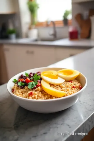 Power-Packed Quinoa Breakfast Bowl steps