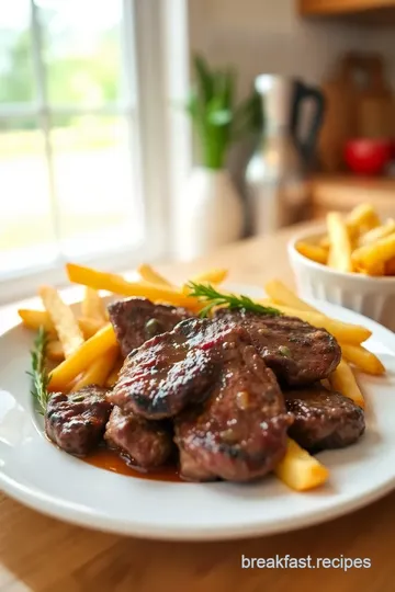 Breakfast Steak and Fries steps