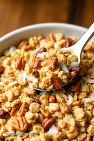 Bake Oats Nutty Cereal for Quick Mornings presentation