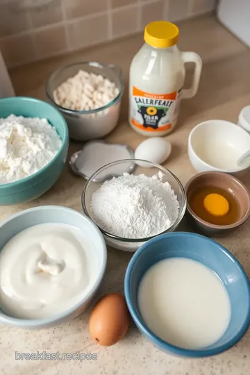 Delicious Homemade Baked Doughnuts ingredients