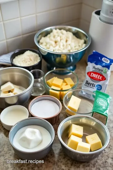 Delicious Homemade Cinnamon Rolls ingredients