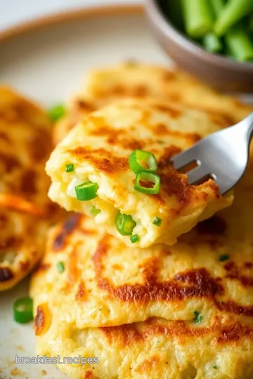 Delicious Korean Savory Pancakes (Jeon) presentation