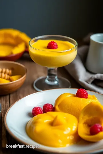 Delicious Mango Cream Delight steps