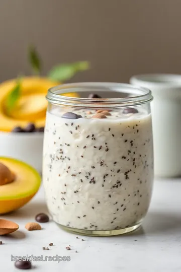 Overnight Oats with Chia Seeds presentation