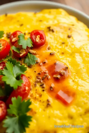 Delicious Vegan Tamagoyaki presentation