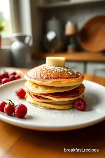 Delightful Rose Pancakes steps