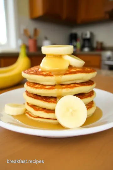 Banana Pancakes with Maple Butter steps