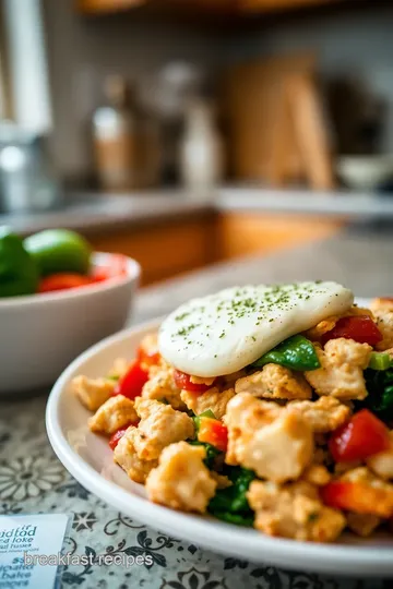 Savory Chicken and Spinach Breakfast Hash steps