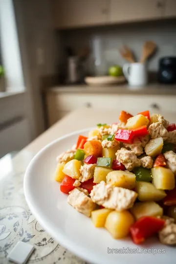 Savory Chicken Breakfast Hash steps