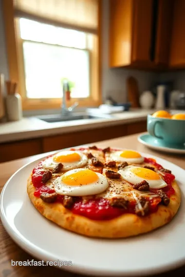 Mama Cozzi Chorizo Breakfast Pizza steps