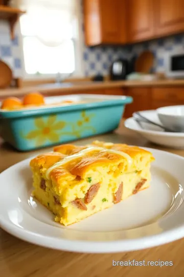 Cornbread Breakfast Casserole steps