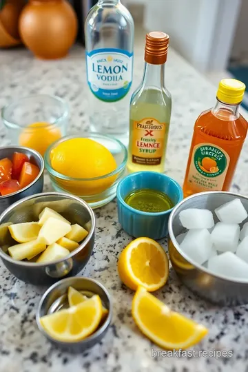 Easy Lemon San Diego Cocktail: A Refreshing Citrus Delight ingredients