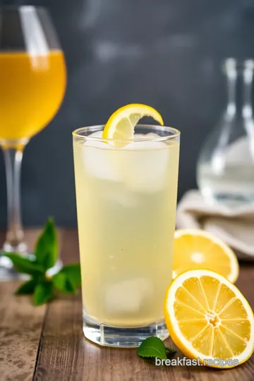 Easy Lemon San Diego Cocktail: A Refreshing Citrus Delight presentation