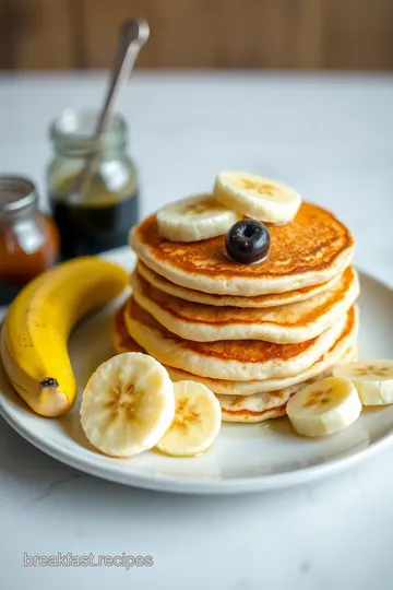 Fluffy Banana Pancakes Delight ingredients