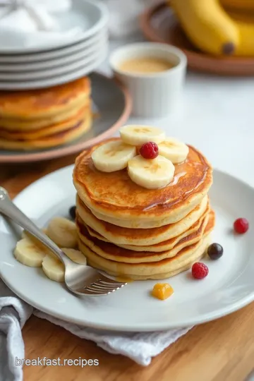 Fluffy Banana Pancakes Delight steps