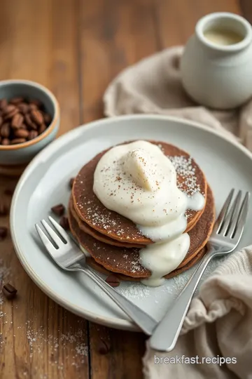 Fluffy Cocoa Pancakes with a Twist ingredients