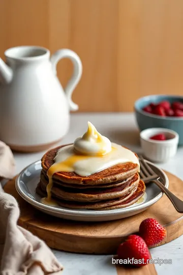 Fluffy Cocoa Pancakes with a Twist steps