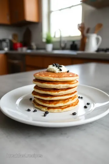 Fluffy Cottage Cheese Pancakes steps