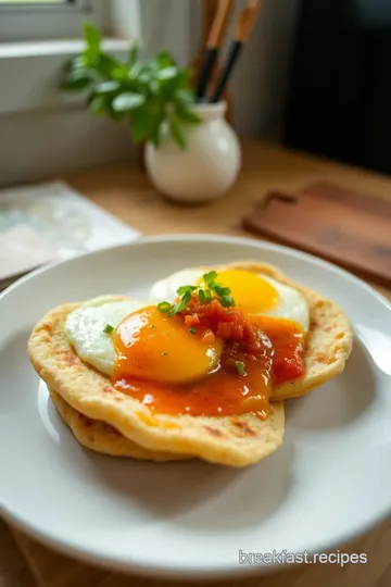 Arepas with Eggs and Hogao steps