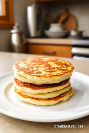 Fry Cottage Cheese Pancakes | Easy Breakfast steps