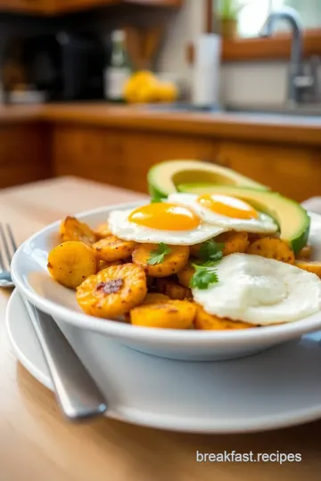 Plantain Breakfast Bowl steps