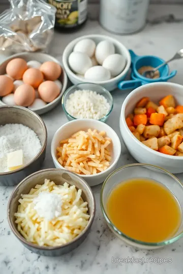 Blackstone Breakfast Platter ingredients