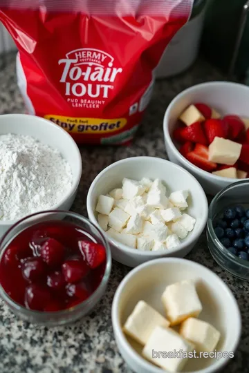 Homemade Toaster Strudel ingredients