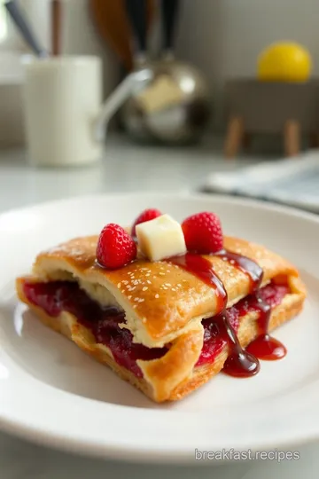 Homemade Toaster Strudel steps