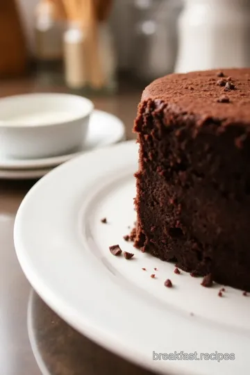 Vegan Chocolate Cake steps