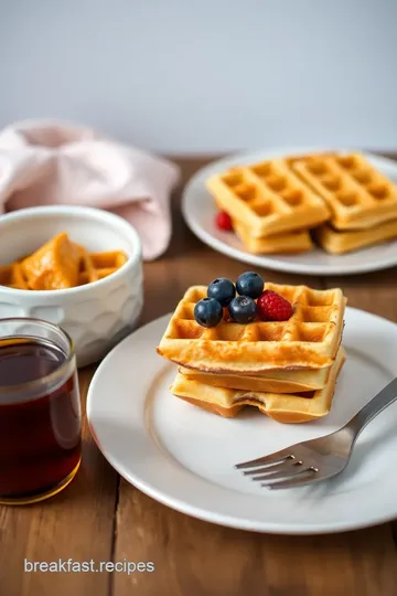 Classic Waffle Recipe steps