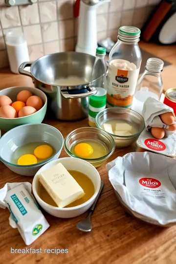 Milo s Poultry Farm Eggs Benedict ingredients