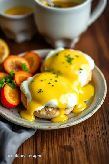 Milo s Poultry Farm Eggs Benedict presentation