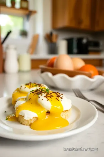 Milo s Poultry Farm Eggs Benedict steps